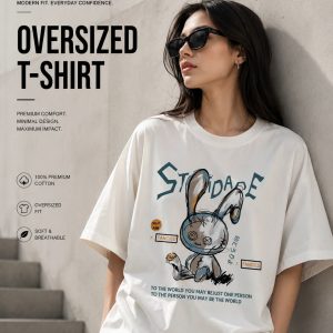 Oversized T-Shirt – 100% Cotton